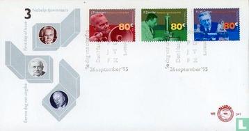 FDC E341 Nobelprijswinnaars 1995 NL onbeschreven  beschikbaar voor biedingen