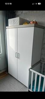 Hele mooie grijs / witte kast voor een kinderkamer, Ophalen, Kast, 50 tot 70 cm, 105 cm of meer
