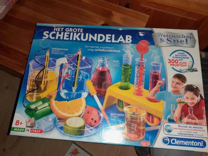 Het Grote Scheikundelab, Kinderen en Baby's, Speelgoed | Educatief en Creatief, Zo goed als nieuw, Ontdekken, Ophalen of Verzenden