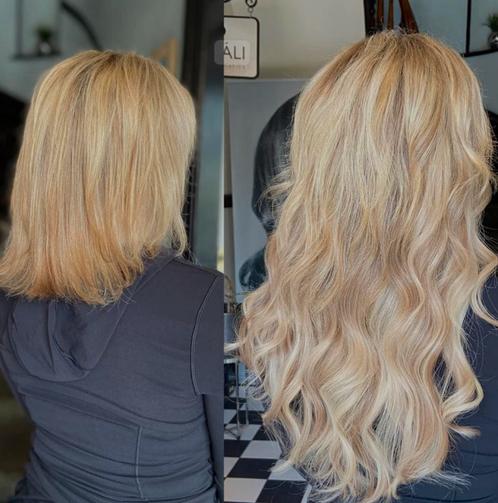 Haarverlenging incl haar nu va €295, Sieraden, Tassen en Uiterlijk, Uiterlijk | Haarverzorging, Pruik of Haarverlenging, Ophalen of Verzenden