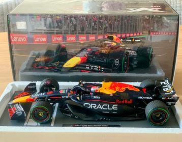 Max Verstappen 1:18 RB20 Brazilian GP 2024 Winner Minichamps beschikbaar voor biedingen