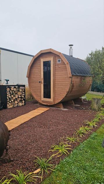 Sauna Barrel 2,5M Gratis Levering en Plaatsing  beschikbaar voor biedingen