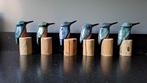 ijsvogel keramiek raku vogel, Ophalen of Verzenden