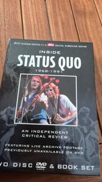 Status Quo - Inside Status Quo 1968-1991 DVD  Set 12 box, Alle leeftijden, Ophalen of Verzenden, Gebruikt