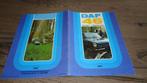 Folder  DAF  46  SEDAN + STATIONCAR  ,  9-1974, Verzenden, Gelezen, Overige merken