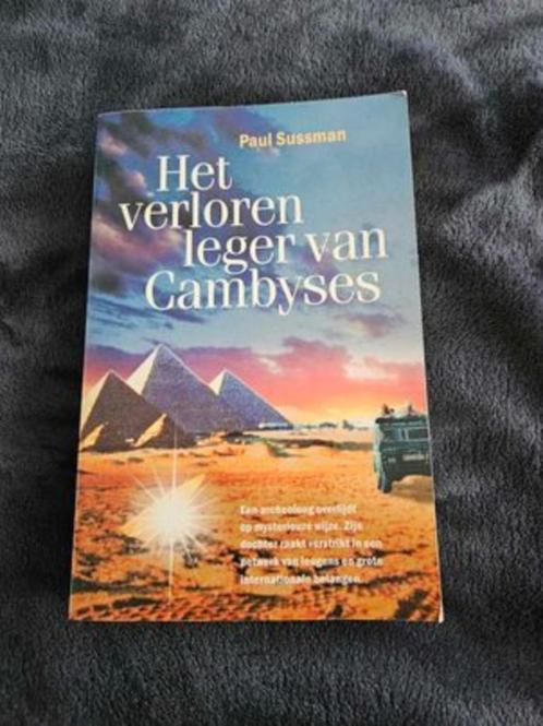 Paul Sussman - Het verloren leger van Cambyses, Boeken, Thrillers, Gelezen, Ophalen of Verzenden