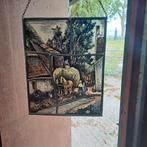 Glas in lood raam hanger, Antiek en Kunst, Ophalen