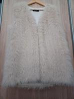 Te koop heerlijk bontvest, Kleding | Dames, Truien en Vesten, Ophalen of Verzenden, Zo goed als nieuw, Maat 42/44 (L), Wit