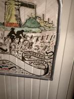 Motobecane reclame glas in lood, Verzamelen, Reclamebord, Gebruikt, I, Ophalen of Verzenden