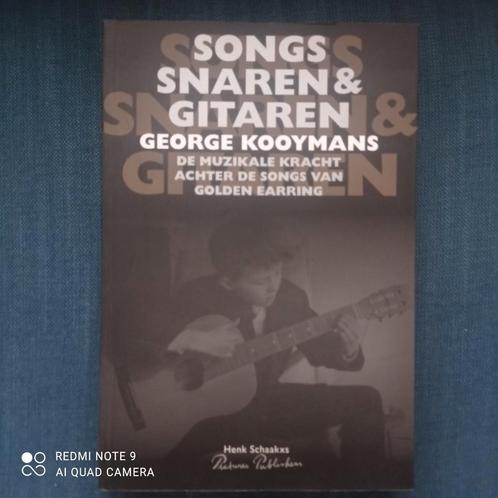 George Kooymans-Henk Schaakxs - Songs, snaren & gitaren, Boeken, Muziek, Zo goed als nieuw, Ophalen of Verzenden