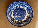 P. Regout bord decor Amazone, kobaltblauw, datering: 1903, Antiek en Kunst, Antiek | Keramiek en Aardewerk, Ophalen of Verzenden