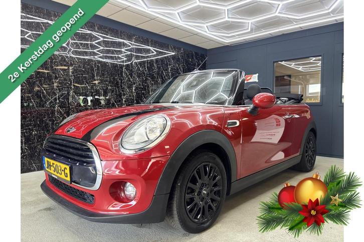 MINI Cabrio 1.5 Cooper Business (bj 2016), Auto's, Mini, Bedrijf, Te koop, Cabrio, ABS, Airbags, Airconditioning, Alarm, Bluetooth