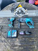 Makita Schroefmachine, Boorhamer & DeWalt Cirkelzaag, Doe-het-zelf en Verbouw, Ophalen, Gebruikt