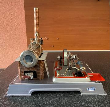 Stoommachine Wilesco + zaagtafel beschikbaar voor biedingen