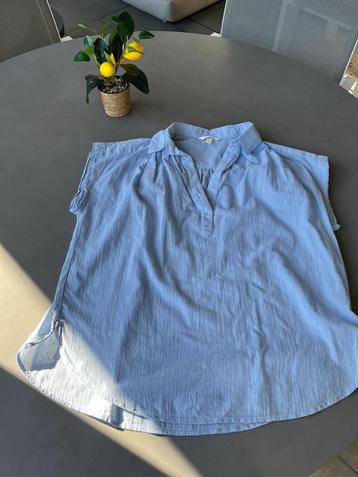 Lichtblauw H&M blousje, maat L oversized beschikbaar voor biedingen
