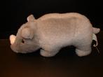 ANNA CLUB PLUSH  WWF WERELDNATUURFONDS PLUCHE GRIJS MET WITT, Verzenden, Nieuw, Overige typen