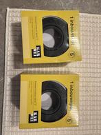 2 Zwarte Inbouwspotjes - Nieuw in Verpakking, Metaal of Aluminium, Nieuw, Ophalen of Verzenden, Led