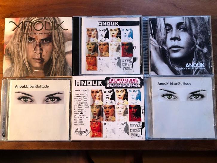 3 x cd Anouk (alternative rock, pop rock, pop), Cd's en Dvd's, Cd's | Rock, Zo goed als nieuw, Poprock, Ophalen of Verzenden