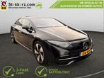 Mercedes-Benz EQS 580 4MATIC Luxury Line 108 kWh Aviloo accu, Auto's, Automaat, Gebruikt, Zwart, Leder