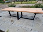 Prachtige Douglas tuintafels met gepoedercoate stalen poten, Tuin en Terras, Tuintafels, Ophalen, Nieuw, Rechthoekig, Hout