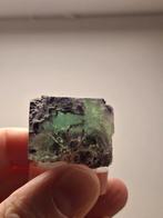 Groen Paarse Fluoriet - Erongo, Namibië, Ophalen of Verzenden