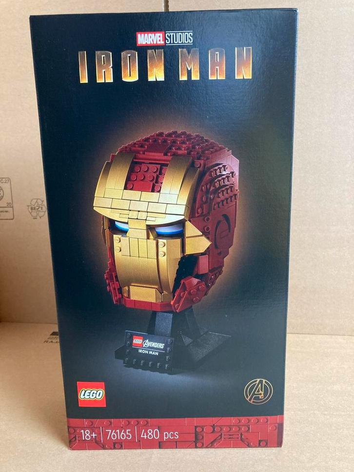 NIEUW LEGO 76165 Iron Man Helm, Kinderen en Baby's, Speelgoed | Duplo en Lego, Nieuw, Lego, Complete set, Ophalen of Verzenden