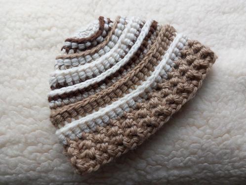 gehaakte wollen muts, boho muts echte wol, handgemaakt nieuw, Kinderen en Baby's, Kinderkleding | Mutsen, Sjaals en Handschoenen