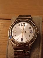 Swatch horloge vintage jaren 90, Sieraden, Tassen en Uiterlijk, Horloges | Heren, Staal, Gebruikt, Staal, Polshorloge