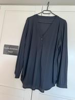 Studio anneloes evi blouse L zwart travelstof, Zwart, Maat 42/44 (L), Ophalen of Verzenden, Zo goed als nieuw
