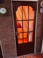 Mooie hardhouten binnendeur, Doe-het-zelf en Verbouw, Deuren en Horren, Ophalen, Glas, Binnendeur, 200 tot 215 cm