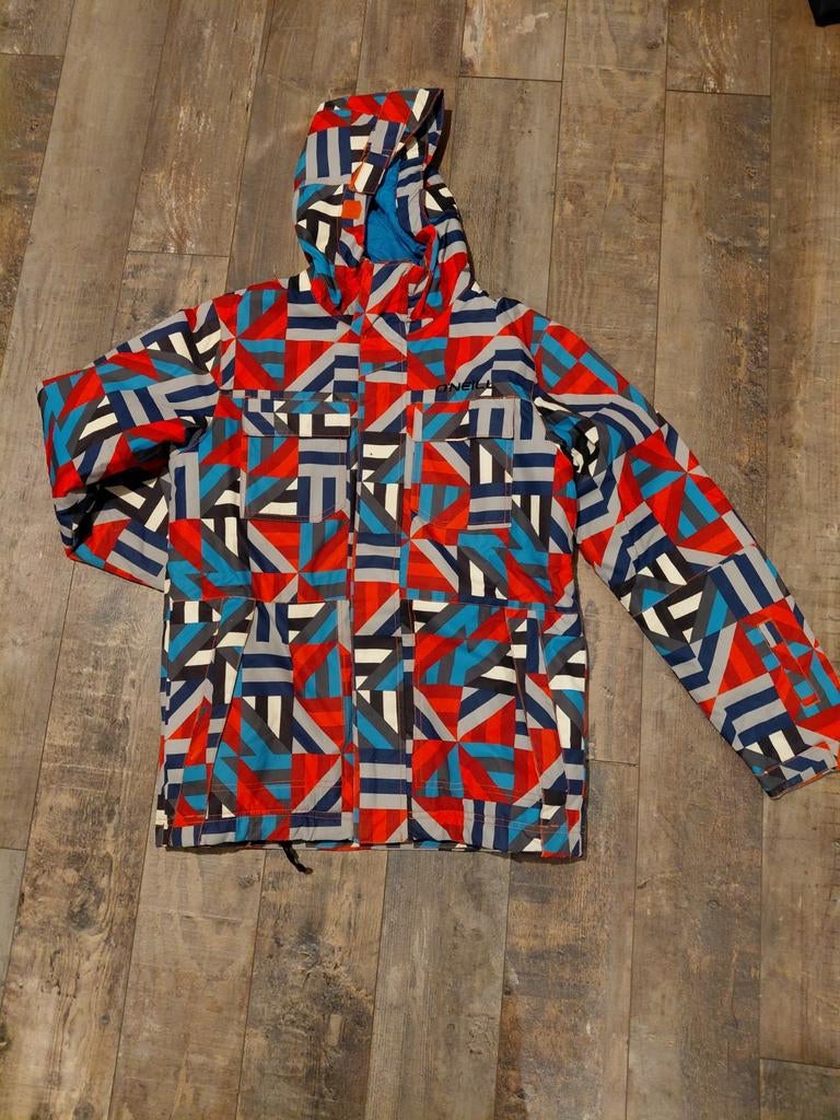 O'Neill Ski Jas - Maat 164, Ophalen of Verzenden, Zo goed als nieuw, O'Neill, Jongen