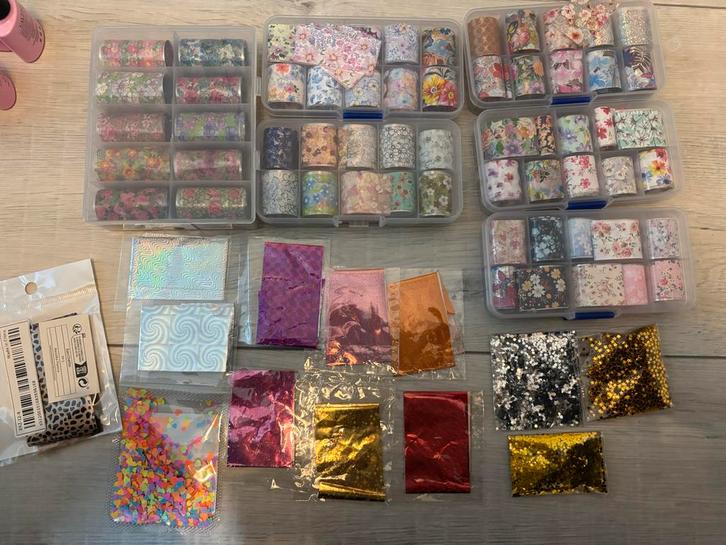 Nagelstyling Set, zie foto’s, Sieraden, Tassen en Uiterlijk, Uiterlijk | Cosmetica en Make-up, Zo goed als nieuw, Toebehoren, Handen en Nagels