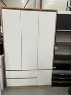 Hang leg kast wit/eiken – zgan, Huis en Inrichting, Kasten | Kledingkasten, D, 100 tot 150 cm, 200 cm of meer, Ophalen of Verzenden