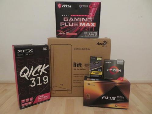AMD DESKTOP (5700X3D, rx6700xt), Computers en Software, Desktop Pc's, Zo goed als nieuw, 4 Ghz of meer, SSD, 32 GB, Met videokaart