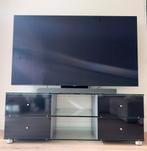 Spectral hoogwaardige glazen TV meubel, Huis en Inrichting, Ophalen, 150 tot 200 cm, Zo goed als nieuw, Minder dan 100 cm