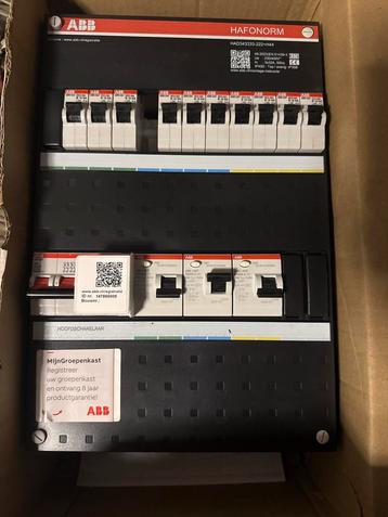 ABB Groepenkast HAFONORM - Nieuwstaat! beschikbaar voor biedingen