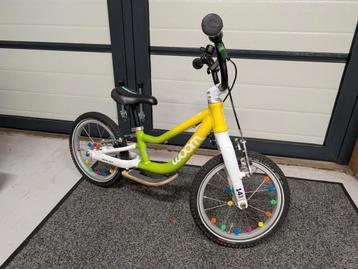 Woom 1 Plus 14inch Special Edition geel/groen beschikbaar voor biedingen