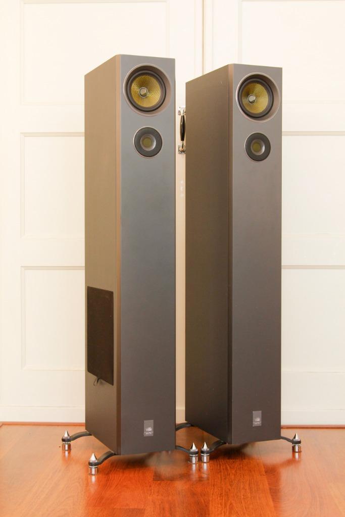 Vifa Blue Spark zuilen, Audio, Tv en Foto, Luidsprekers, Gebruikt, Front, Rear of Stereo speakers, 60 tot 120 watt, Overige merken