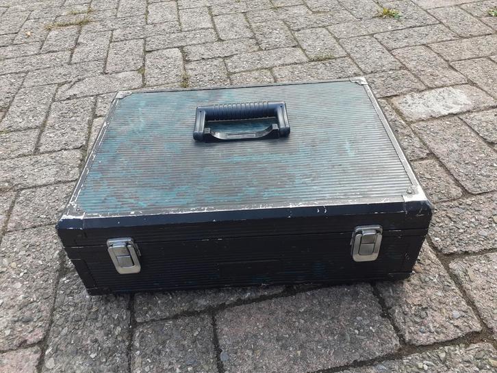 Gereedschapskist LEEG koffer, Sieraden, Tassen en Uiterlijk, Koffers, Gebruikt, Hard kunststof, Ophalen of Verzenden