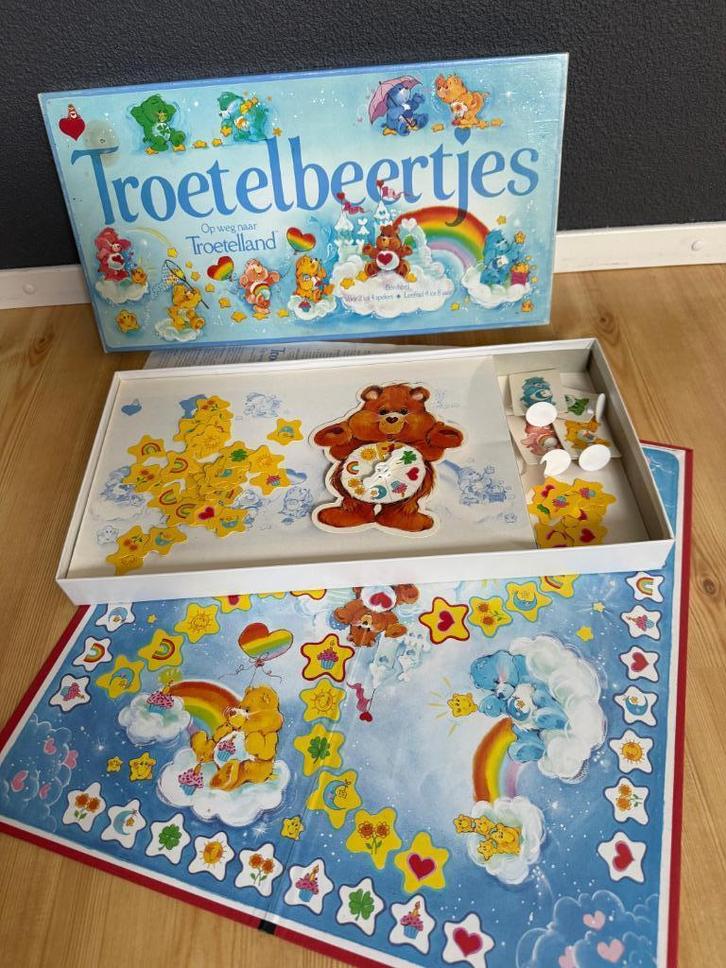 Vintage Troetelbeertjes / Carebears spel - 1983 Clipper, Verzamelen, Speelgoed, Gebruikt, Ophalen of Verzenden