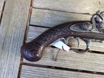 Kwaliteitsreplica Vuursteenpistool/Flintlock Spanje ONKLAAR!, Verzamelen, Ophalen of Verzenden, Landmacht, Overige gebieden, Overige typen