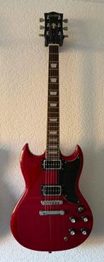 Westone SG Cherry Red P90, Ophalen of Verzenden, Gebruikt, Solid body, Overige merken