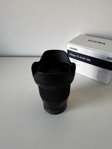Sigma 16mm f/1.4 DC DN – Lichtsterke groothoek voor Sony E beschikbaar voor biedingen