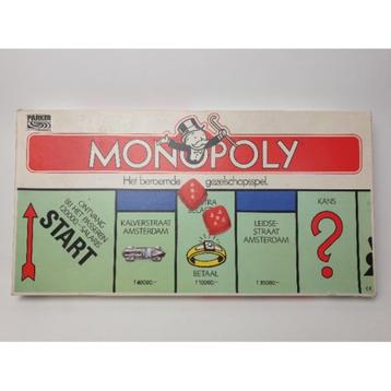 # Monopoly met metalen pionnen beschikbaar voor biedingen