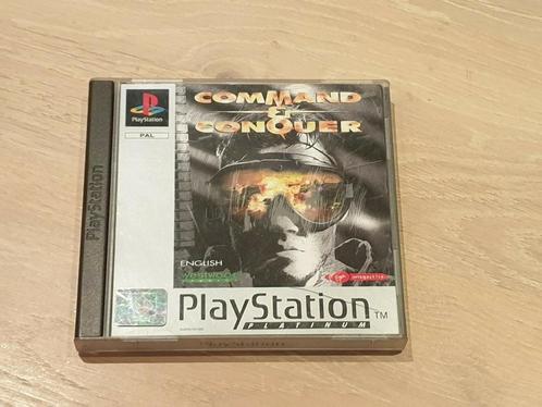 PS1 game Command and Conquer, Spelcomputers en Games, Games | Sony PlayStation 1, Zo goed als nieuw, Strategie en Constructie