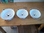 3 Leuke Katten Voerbakjes, Dieren en Toebehoren, Ophalen of Verzenden, Zo goed als nieuw