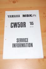Yamaha CW50R service informatie 1995, Fietsen en Brommers, Handleidingen en Instructieboekjes, Verzenden