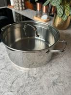 Masterchef Kookpan 4 Liter, Ophalen, Gebruikt, Rvs, Inductieplaat