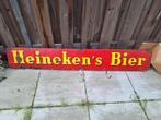 Emaille reclamebord Heineken, Ophalen of Verzenden, Zo goed als nieuw, Reclamebord