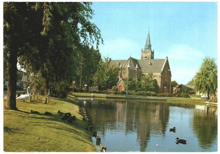 909350	s Gravendeel	ZH	Ned Herv Kerk	 	Gelopen met postzegel, Verzamelen, Ansichtkaarten | Nederland, Gelopen, Zuid-Holland, Ophalen of Verzenden